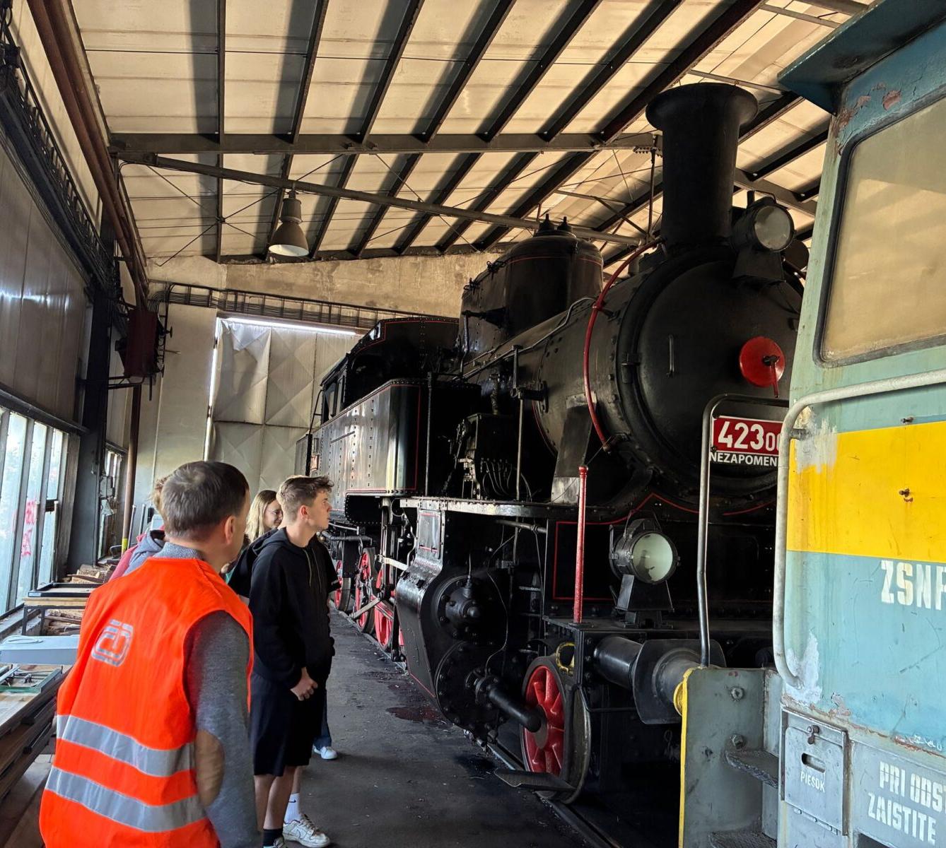 Exkurze - depo Českých drah - 18