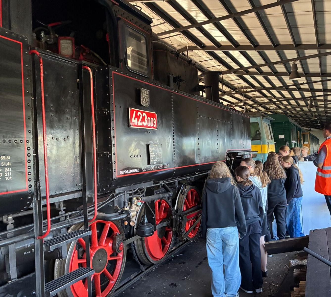 Exkurze - depo Českých drah - 22