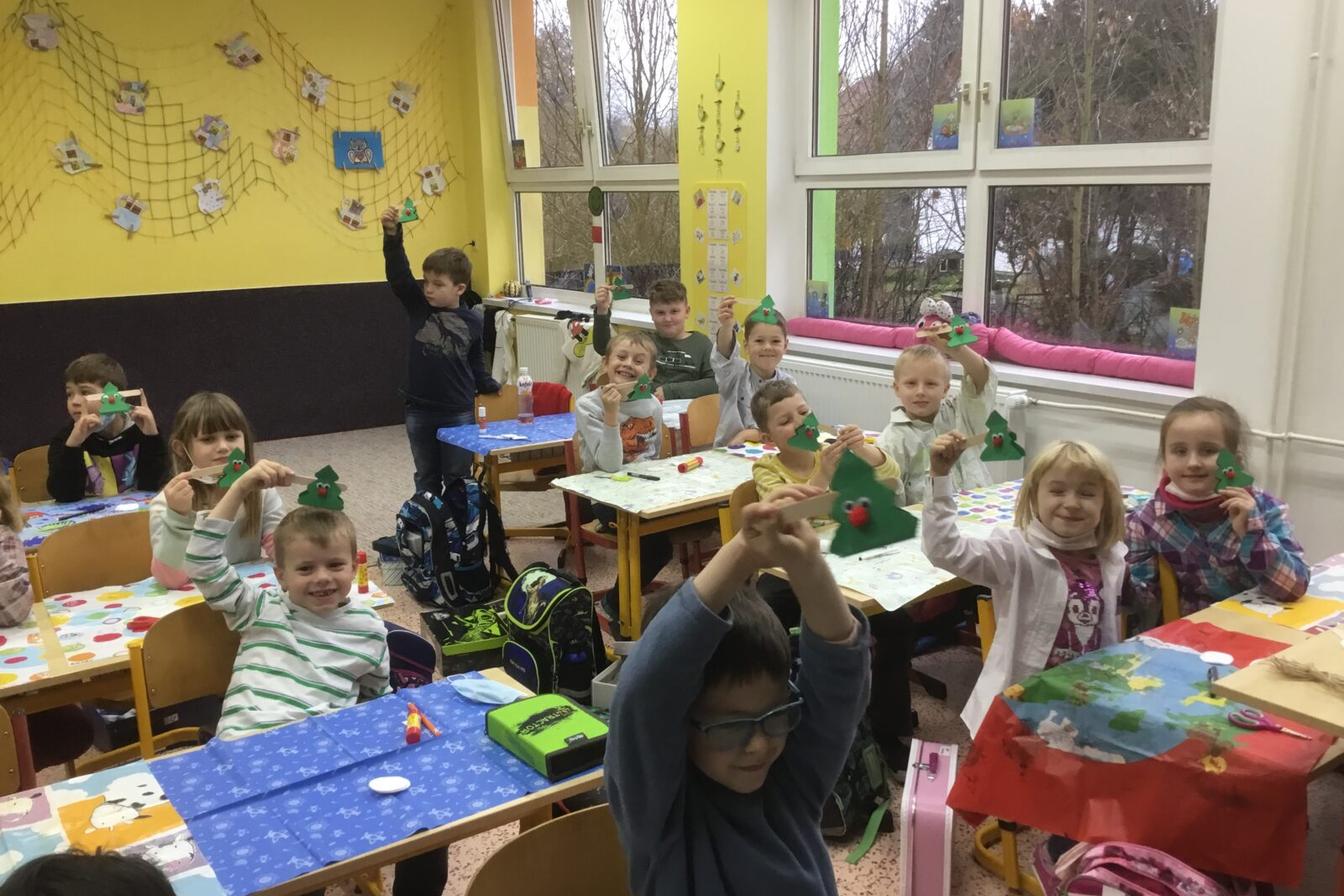 Pestrý pátek v 1. třídě