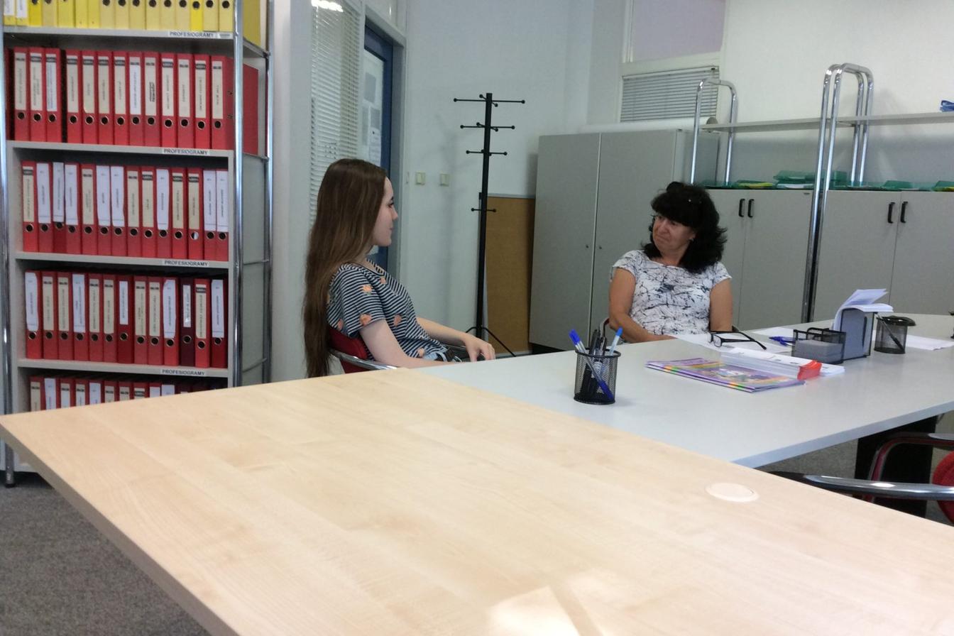 Osmáci na Úřadu práce v Ústí nad Orlicí