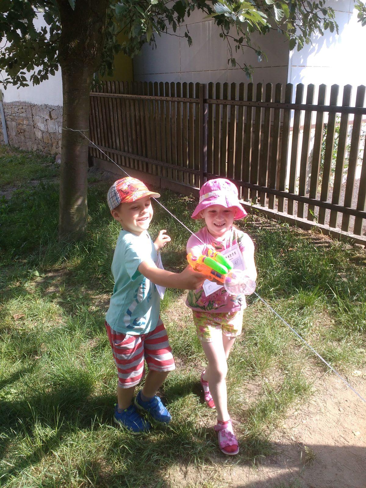 Návštěva předškoláků u deváťáků ve škole - 18