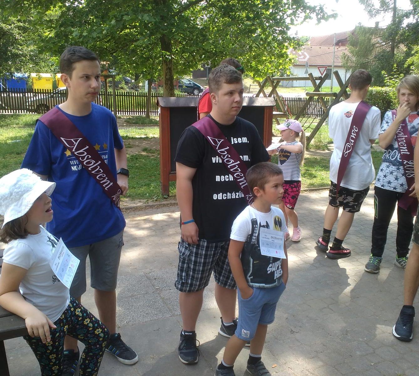 Návštěva předškoláků u deváťáků ve škole - 51