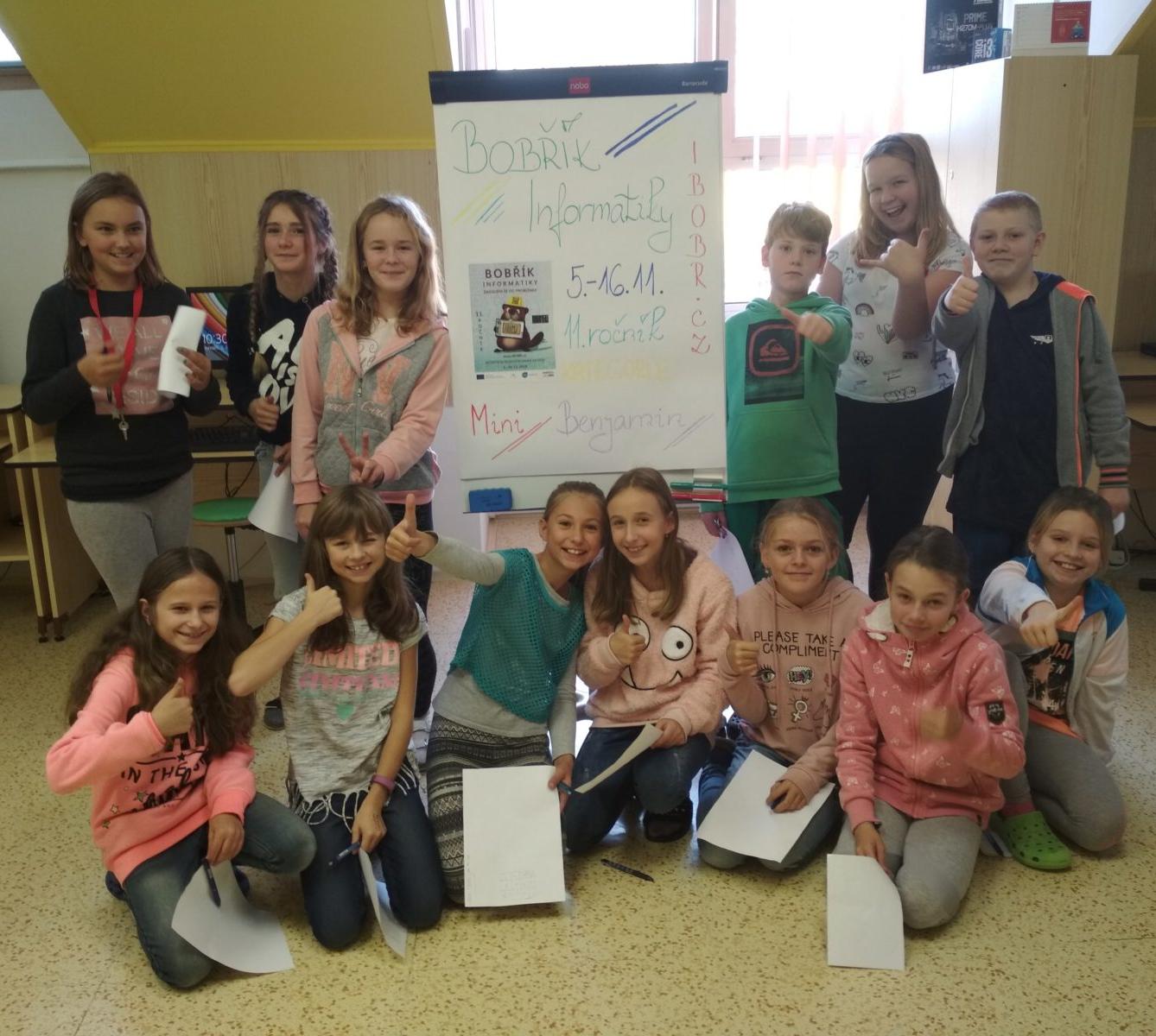 Soutěž Bobřík informatiky - 2