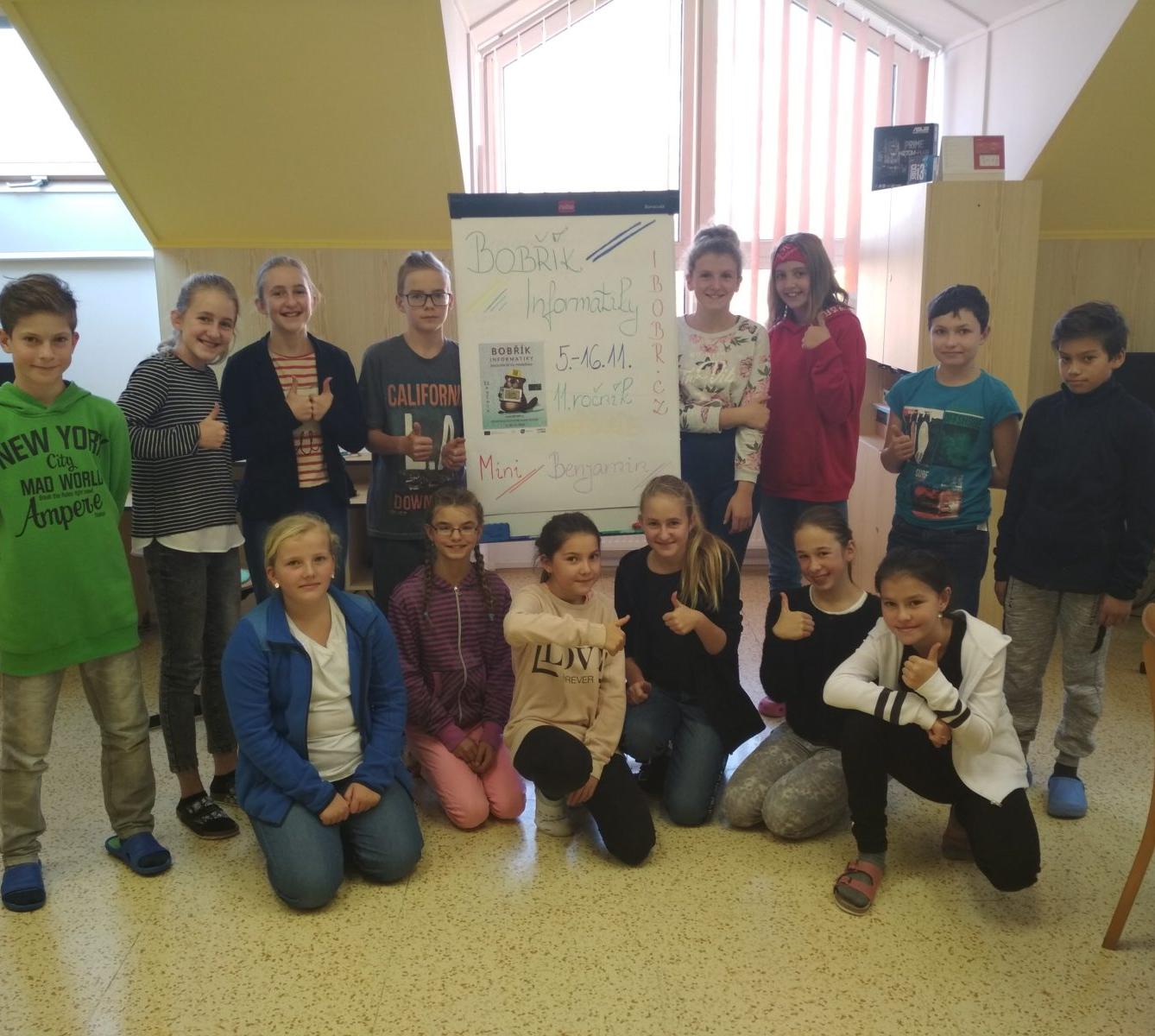 Soutěž Bobřík informatiky - 8