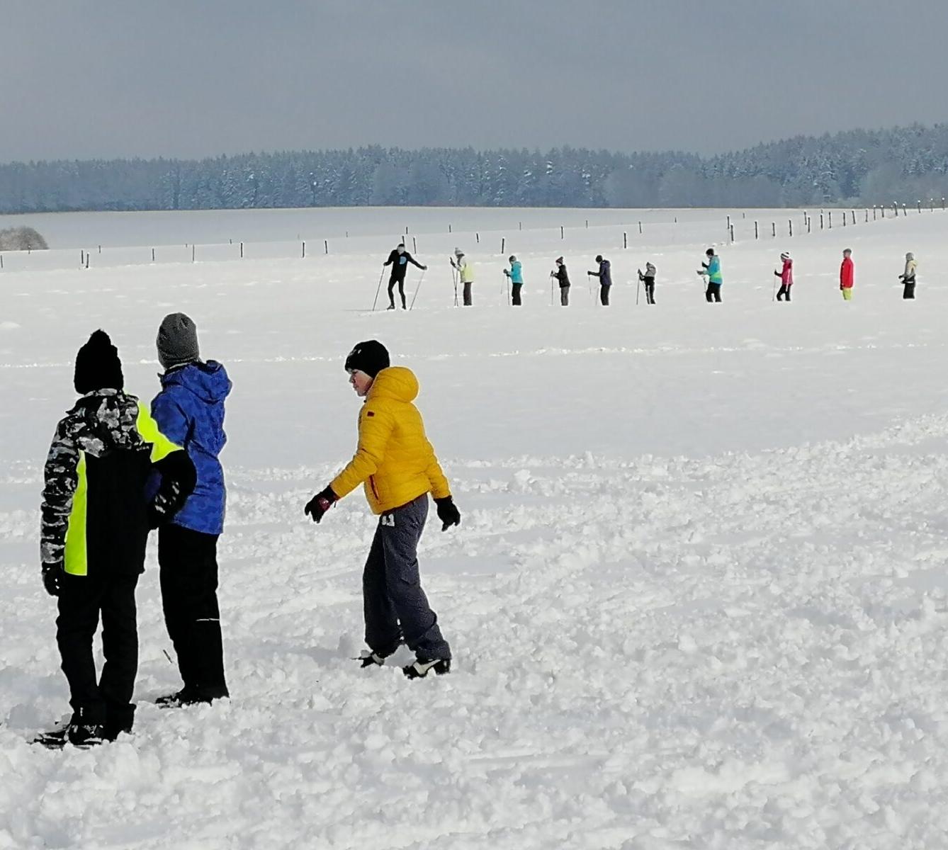 "Běžkování" u mladších chlapců - 1
