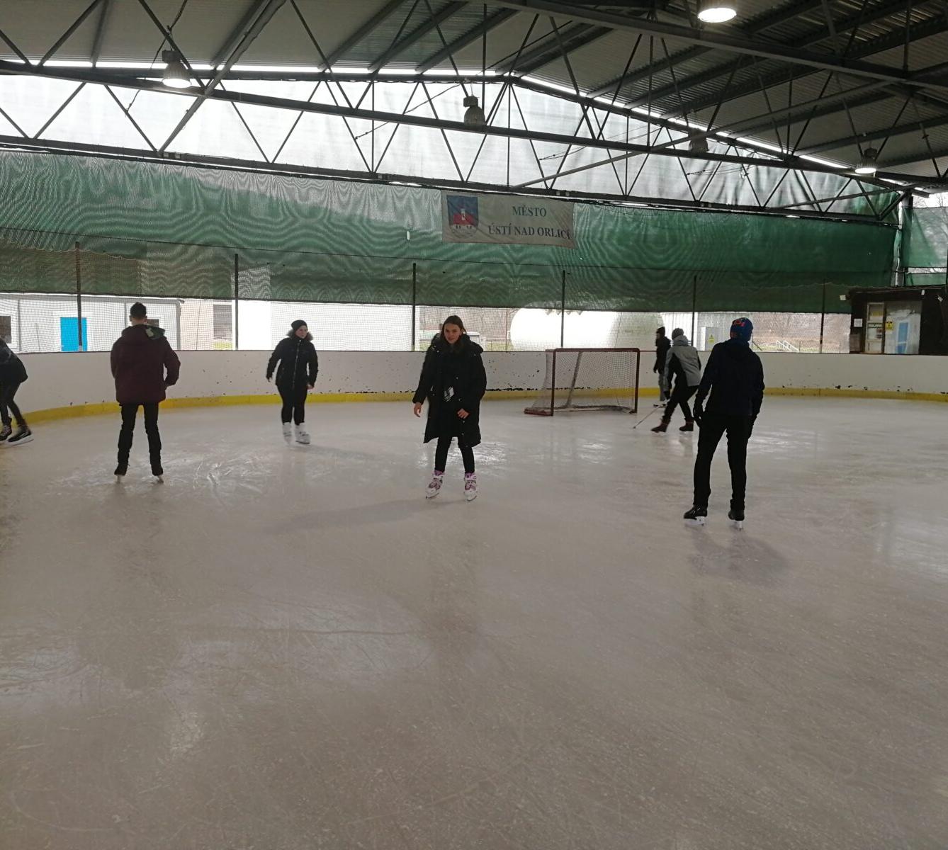 Osmáci a deváťáci na ledě - 31.1. - 5