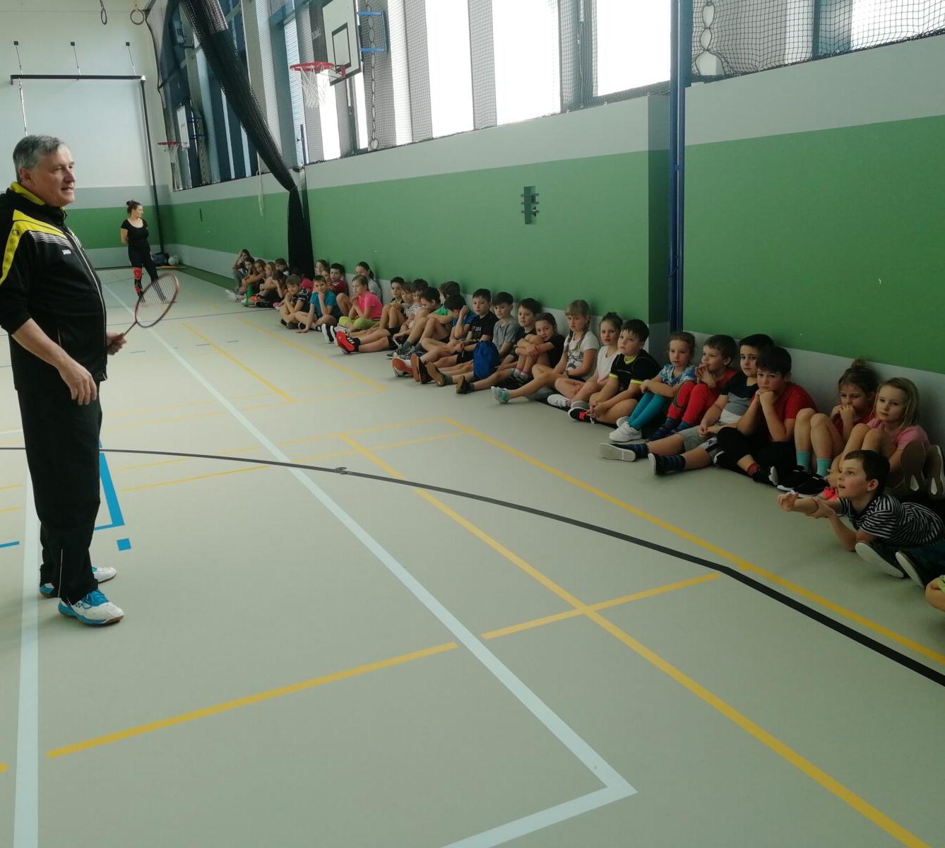 Ukázková hodina badmintonu - 1