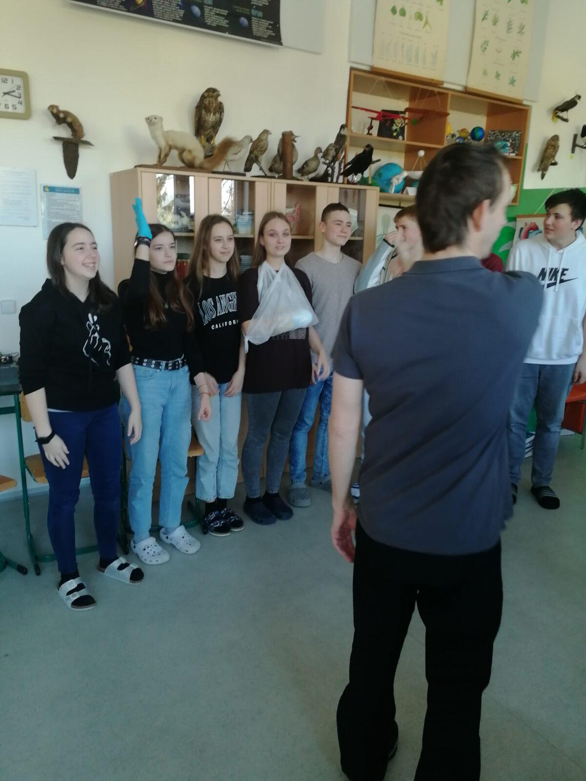 První pomoc v 8. třídě - 10