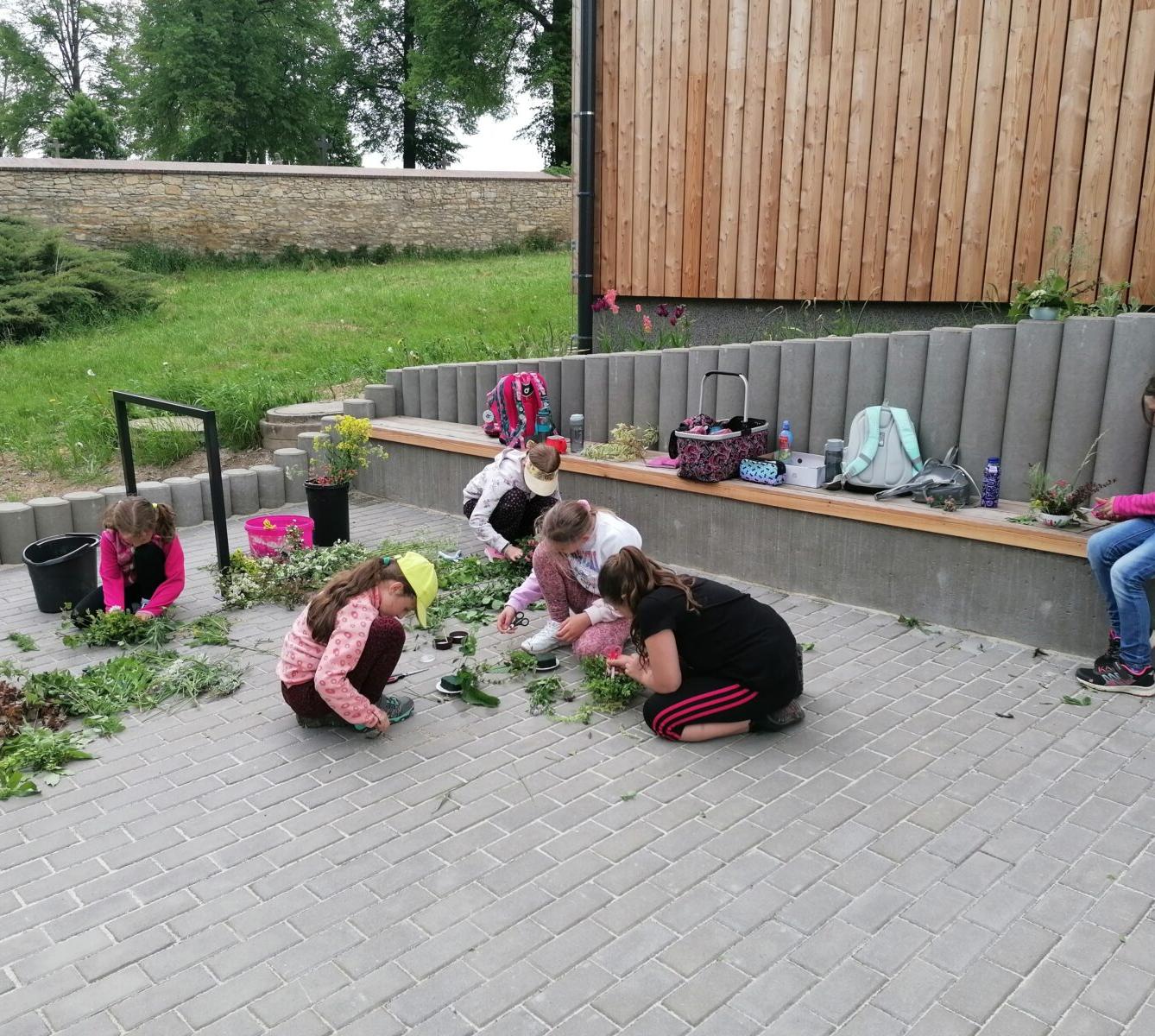 Aranžování živých květů - 1