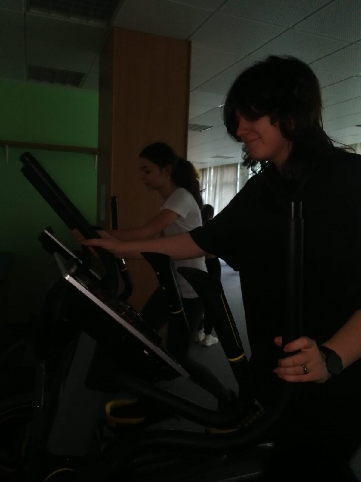 Návštěva posilovny - 1