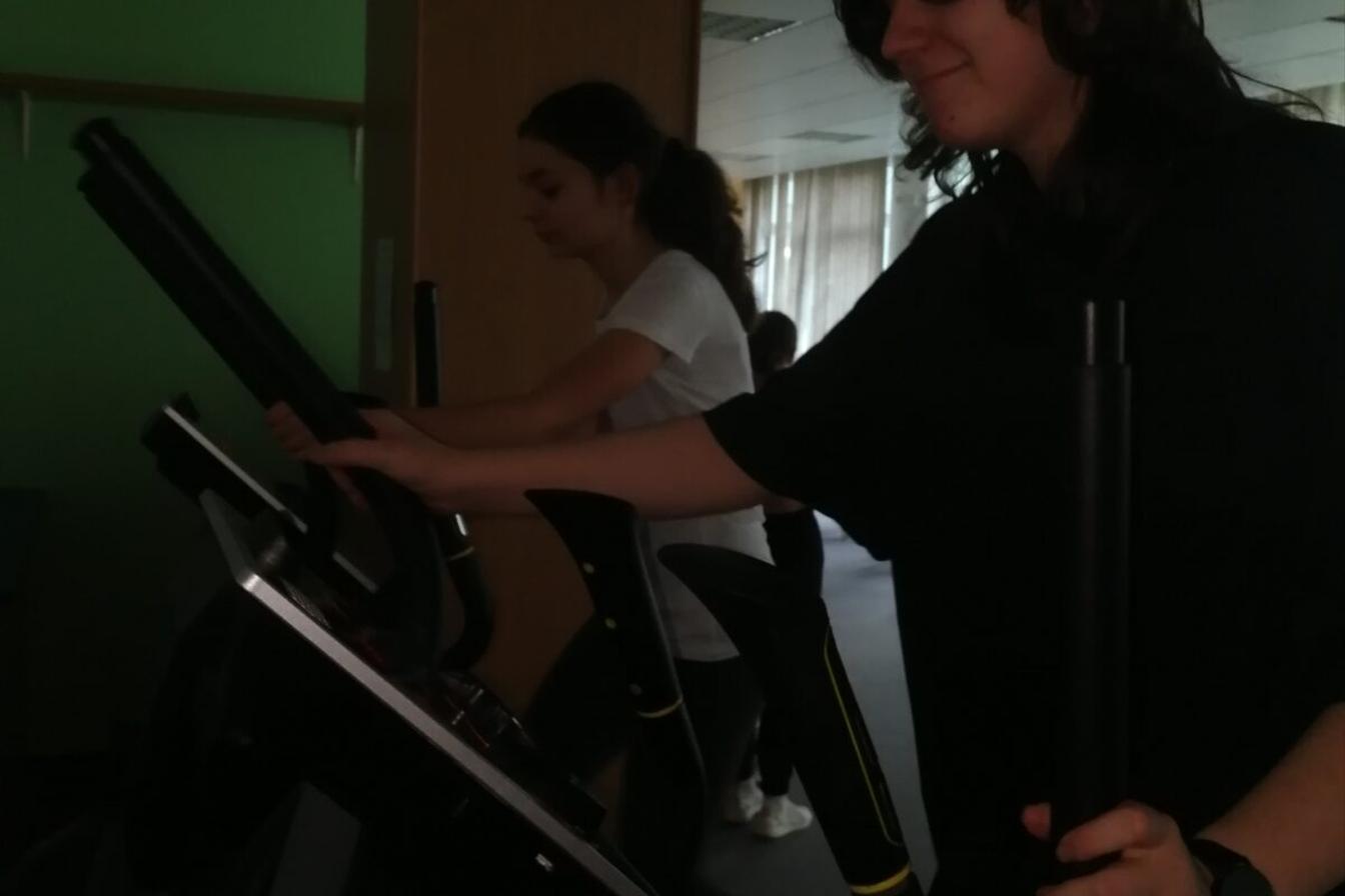 Návštěva posilovny