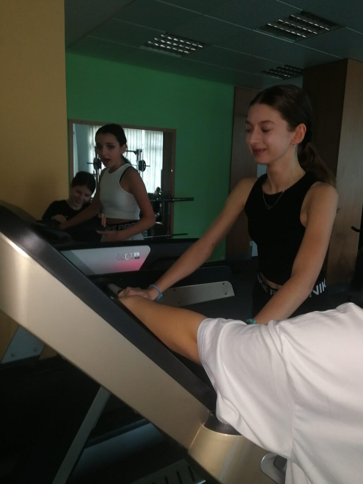 Návštěva posilovny - 6