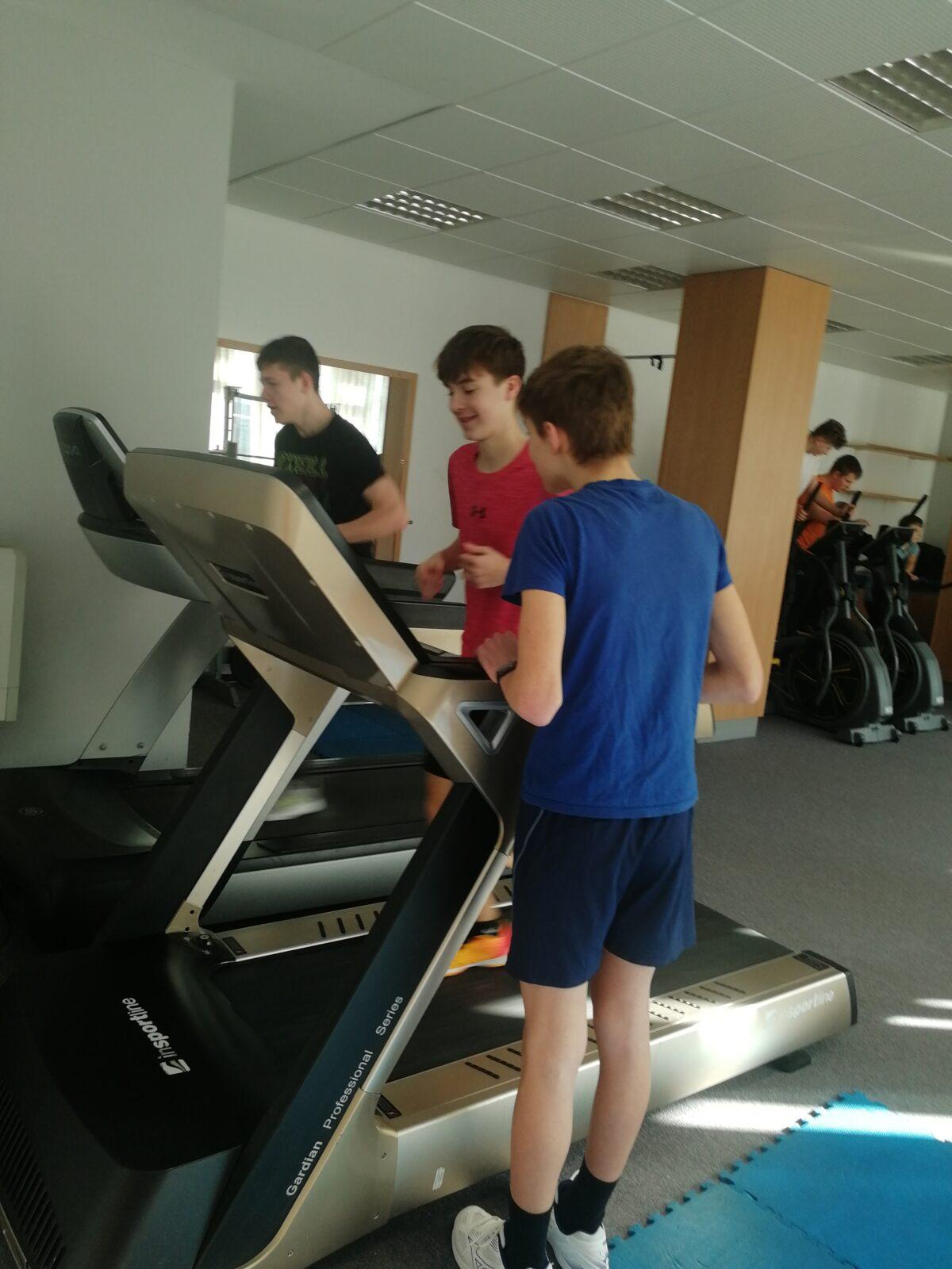 Návštěva posilovny - žáci 9.tříd - 1