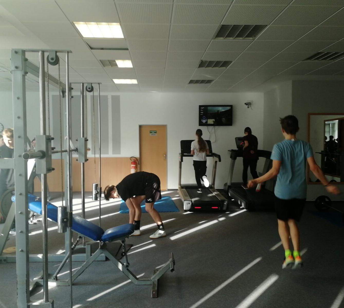 Návštěva posilovny - žáci 9.tříd - 10