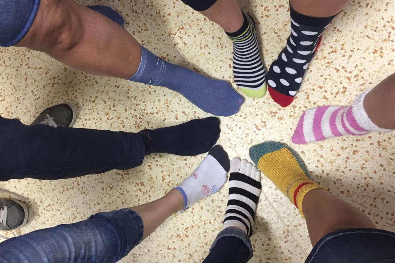 Ponožkový den na II. stupni