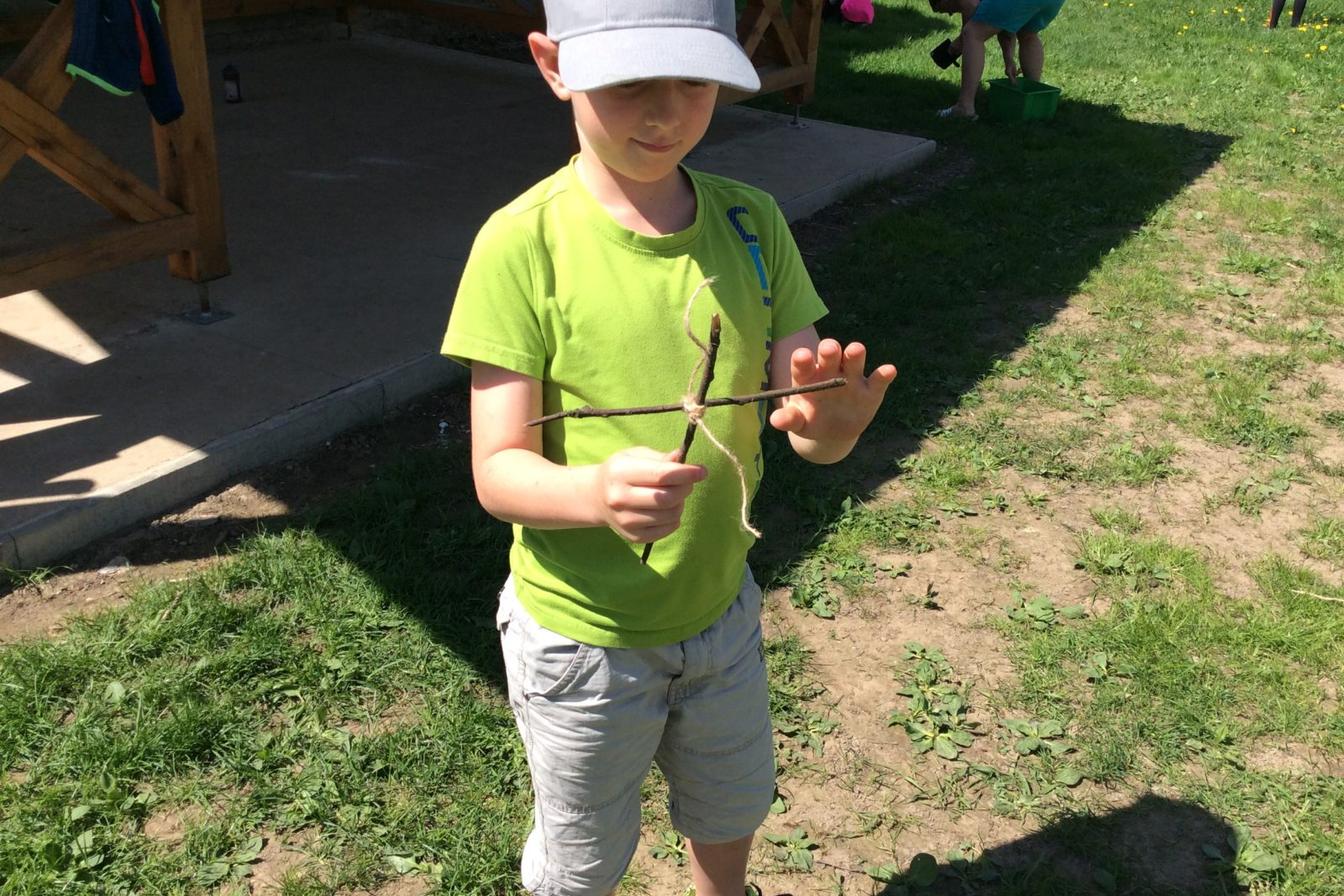 II.oddělení - spaní ve škole, duben,květen