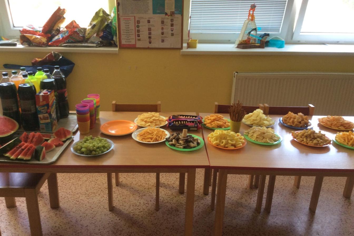 Slavnostní ukončení ve družince