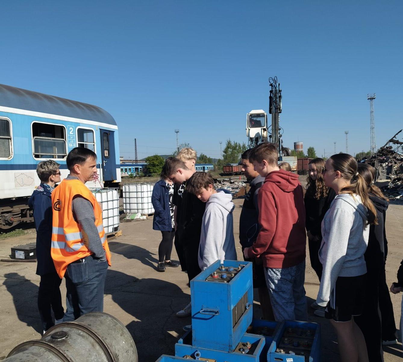 Exkurze - depo Českých drah - 23