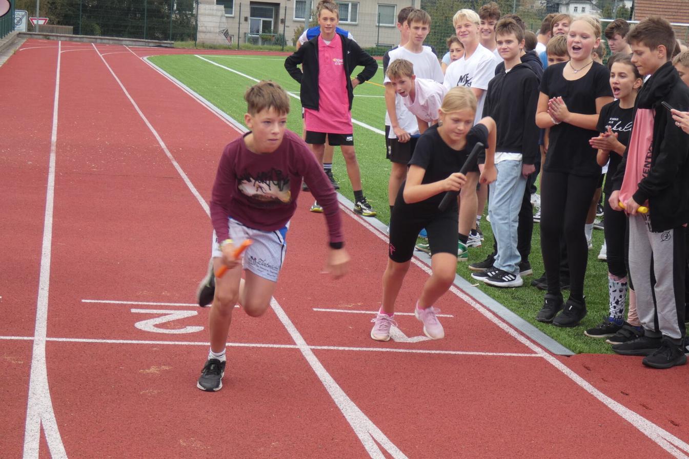 Štafetové běhy E. Zátopka II. stupeň