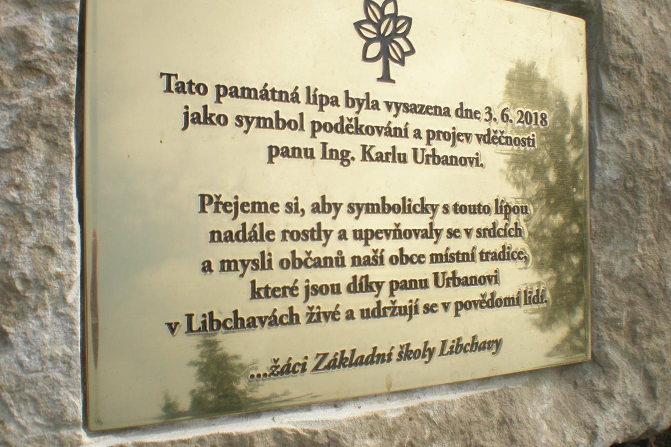 Slavnostní zasazení památné lípy