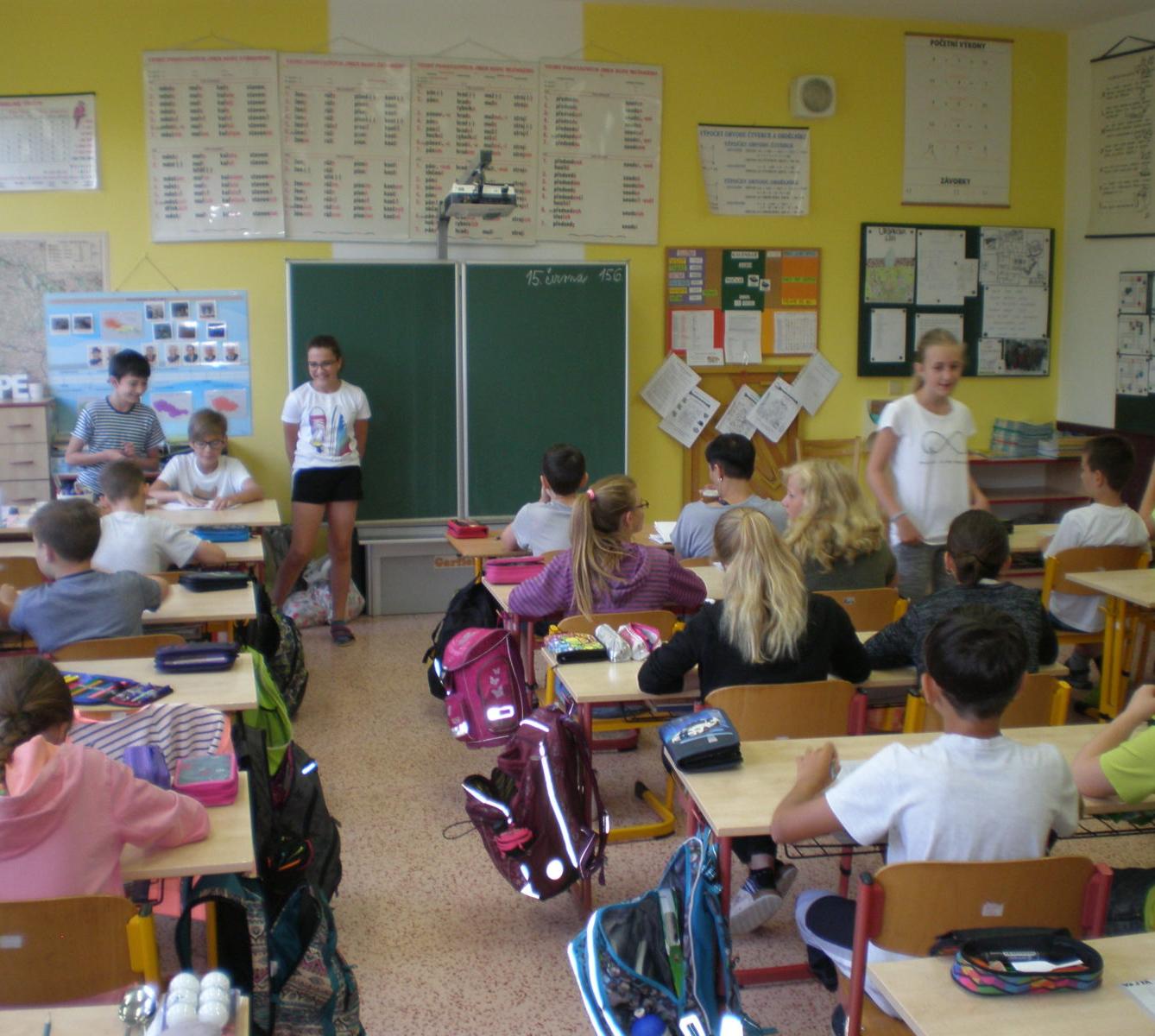 Výuka naruby v 5. třídě - 1