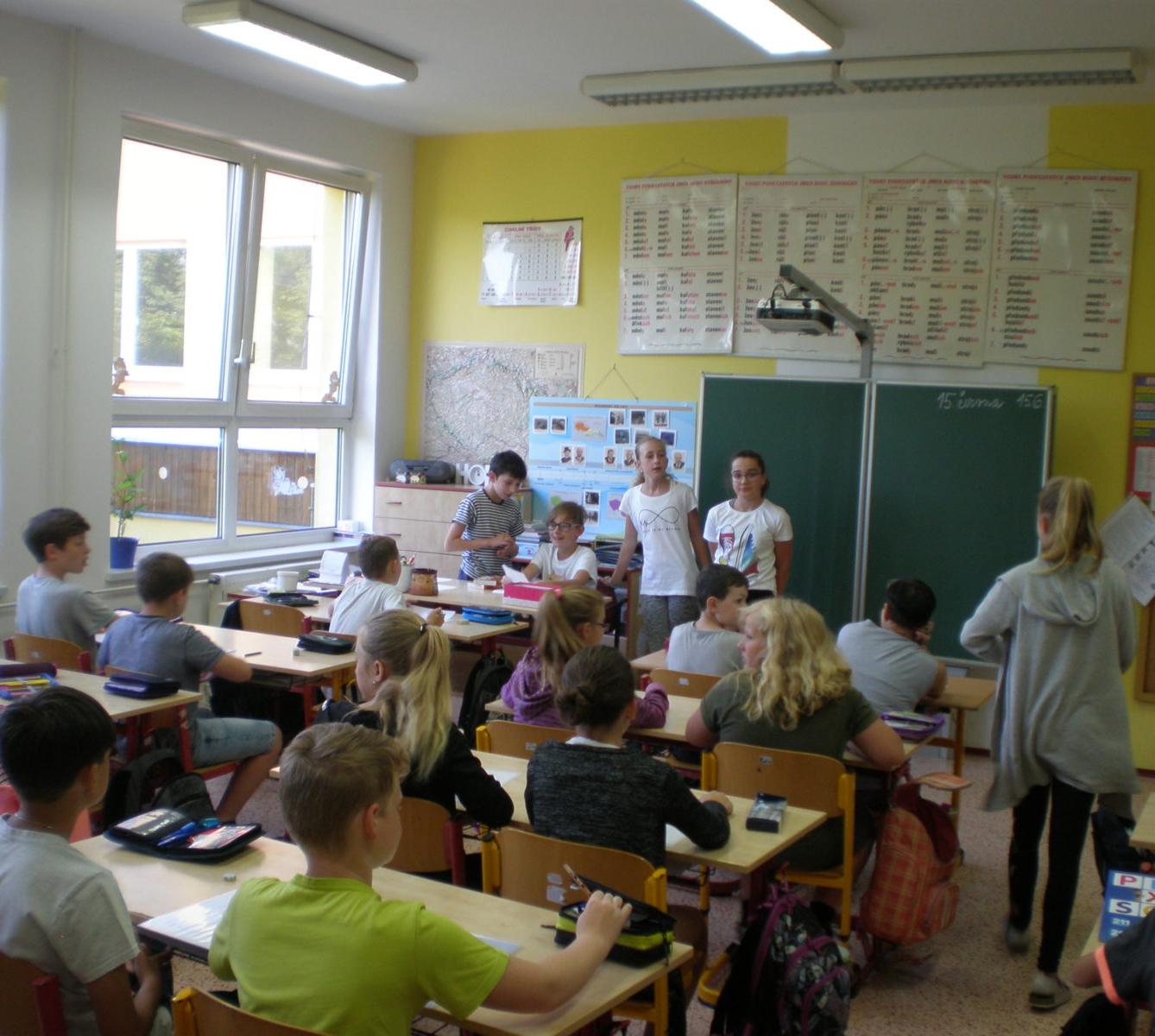 Výuka naruby v 5. třídě - 2