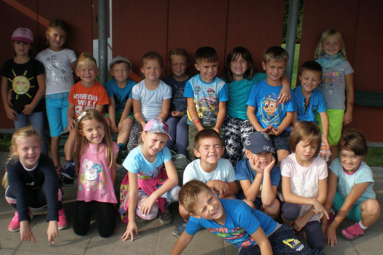 1. třída na návštěvě v MŠ Horní Libchavy