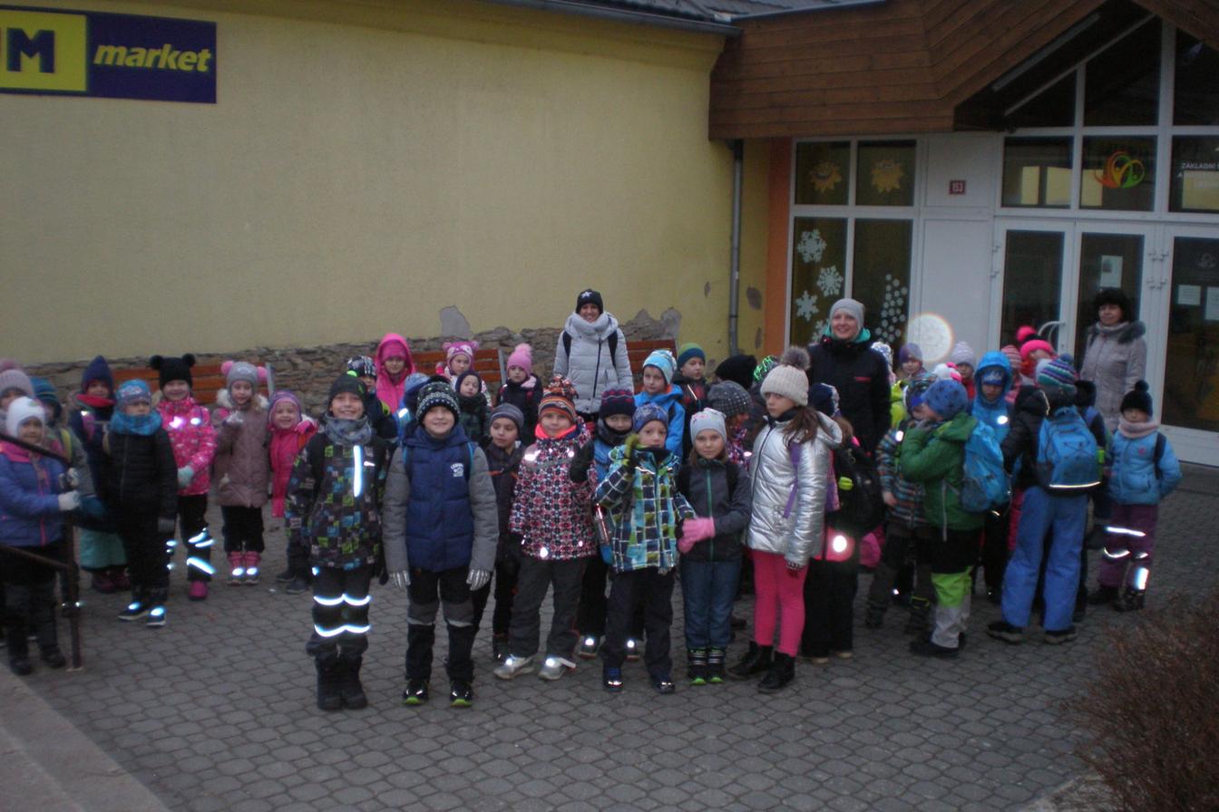 Vánoční les 1. stupeň