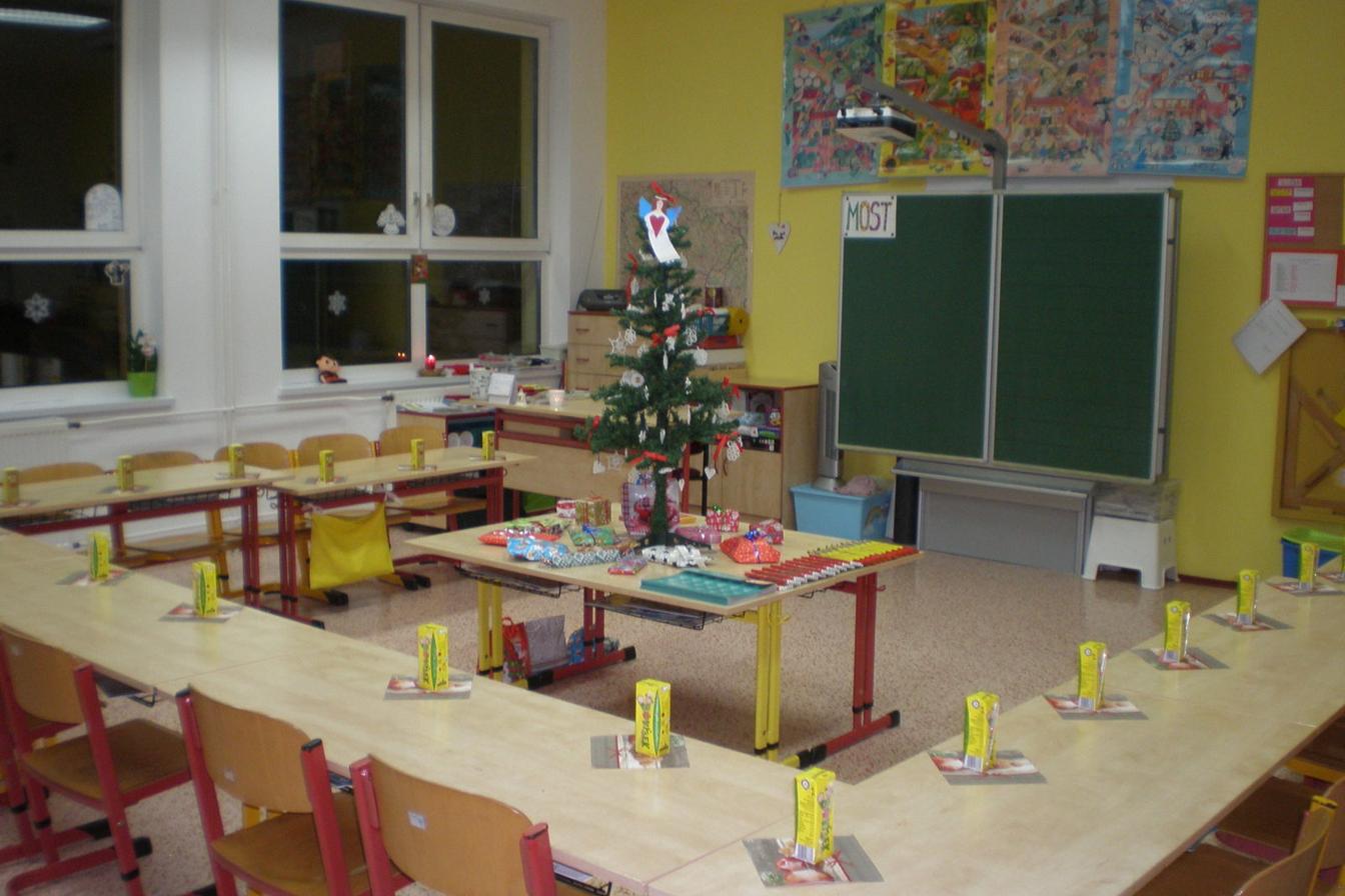 Vánoční besídka v 1. třídě