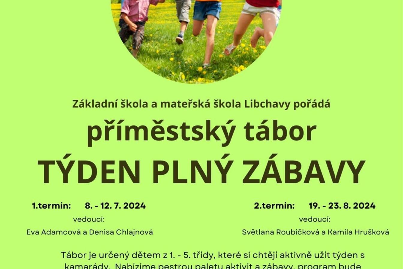 Příměstké tábory o prázdninách