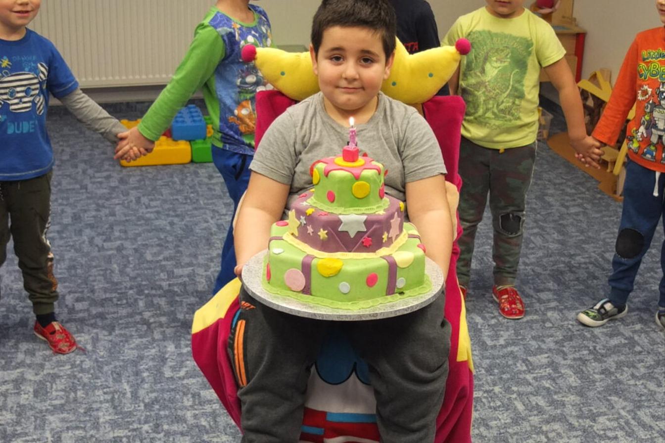 Mareček má narozeniny