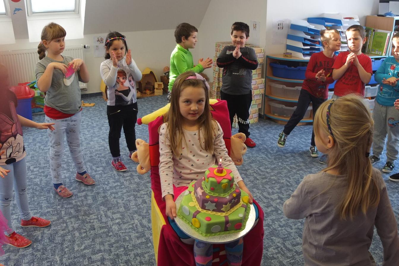 Eliška má narozeniny