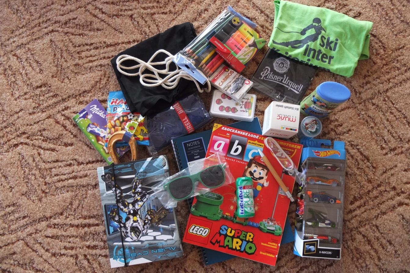 Dobročinná akce - Krabice od bot