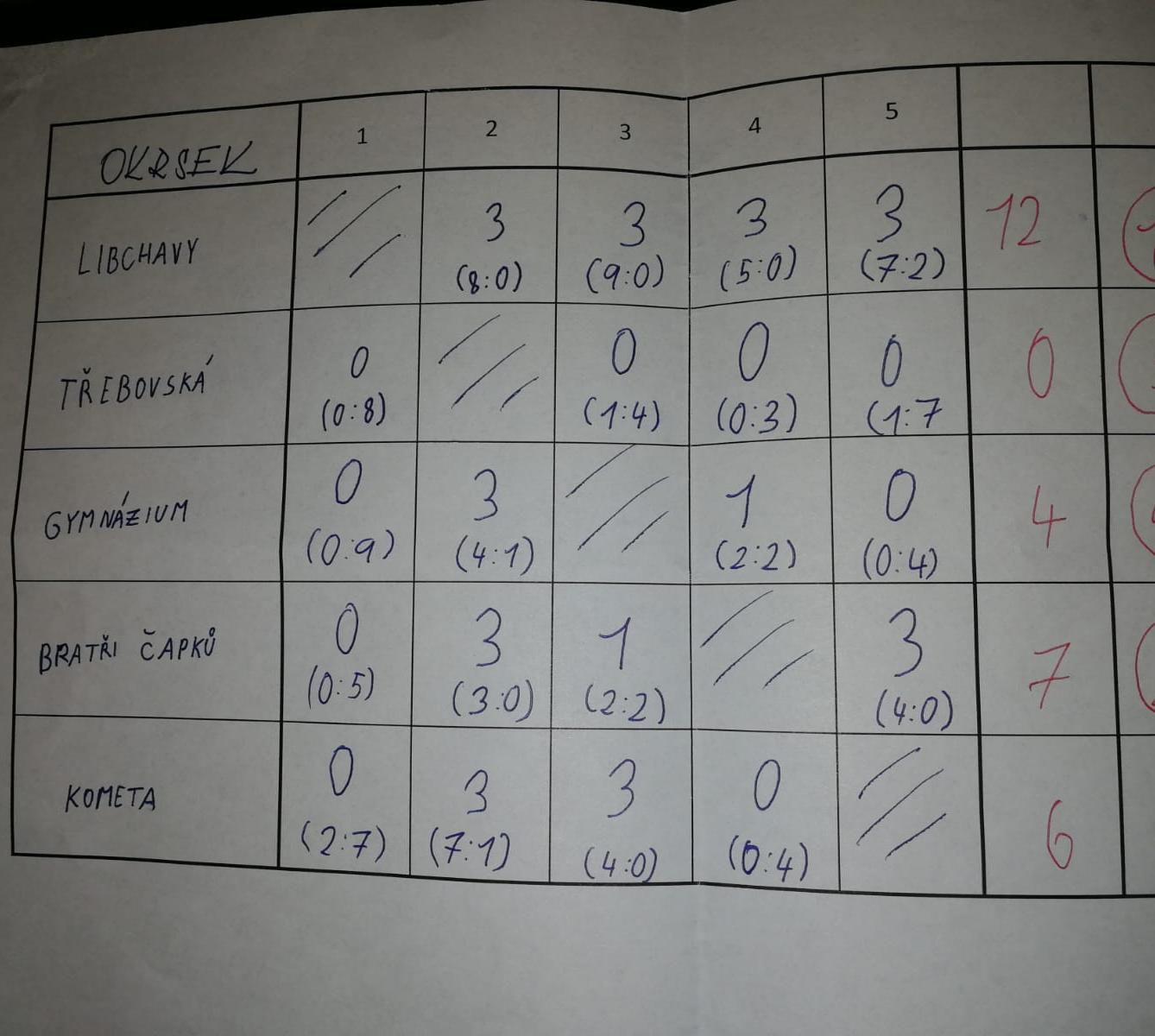 Postup ml. florbalistů do okresu - 6