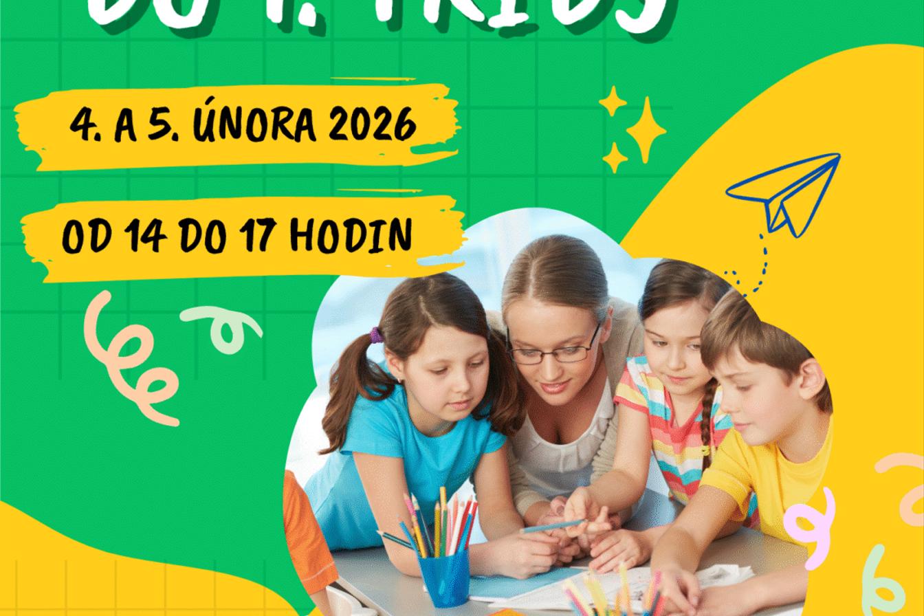 Zápis do 1. ročníku