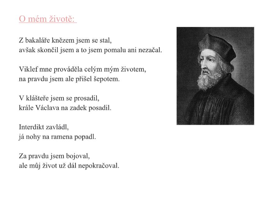 Husité v básničkách našich sedmáků - 19