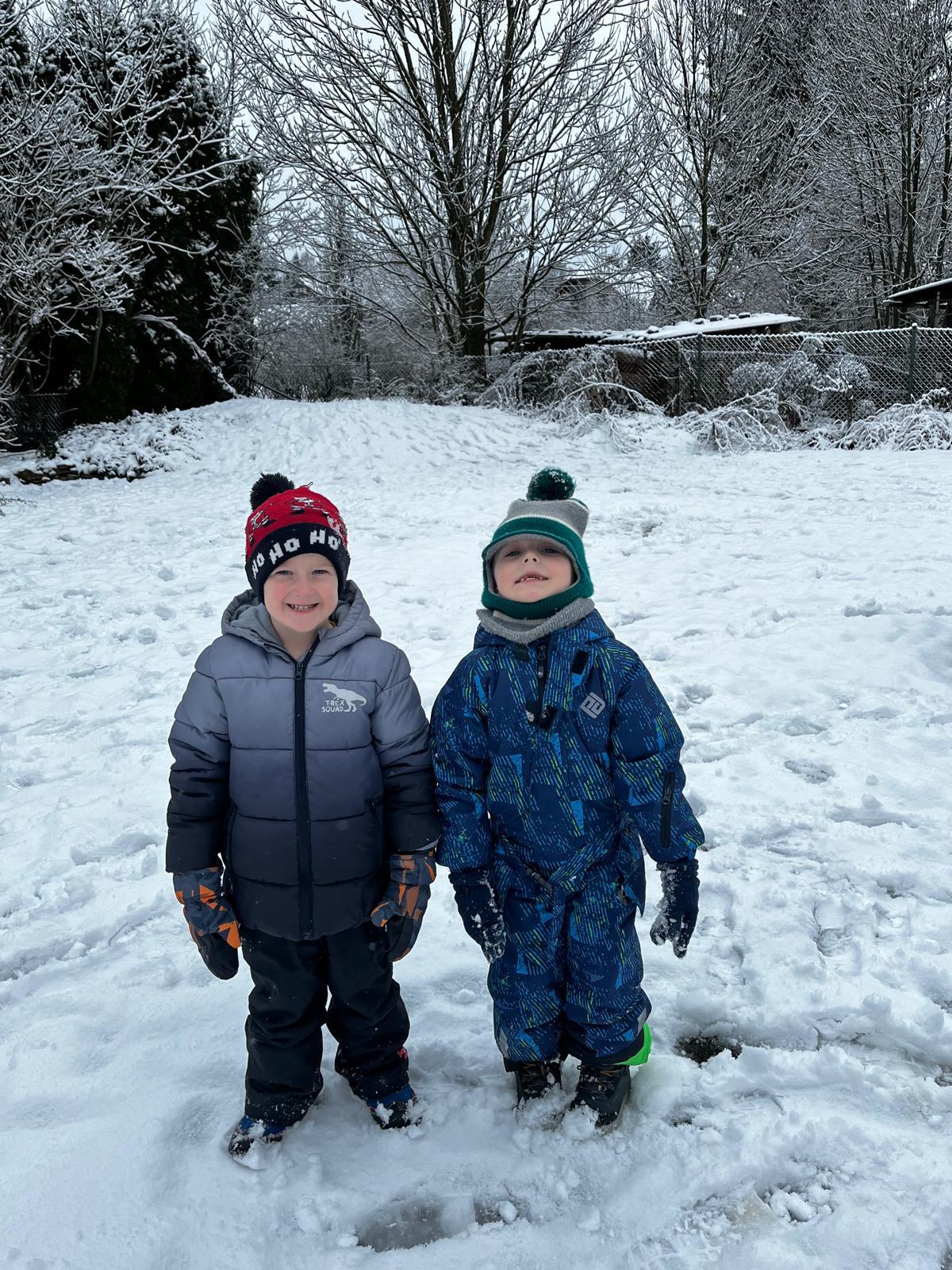 první sníh ve školce - 13