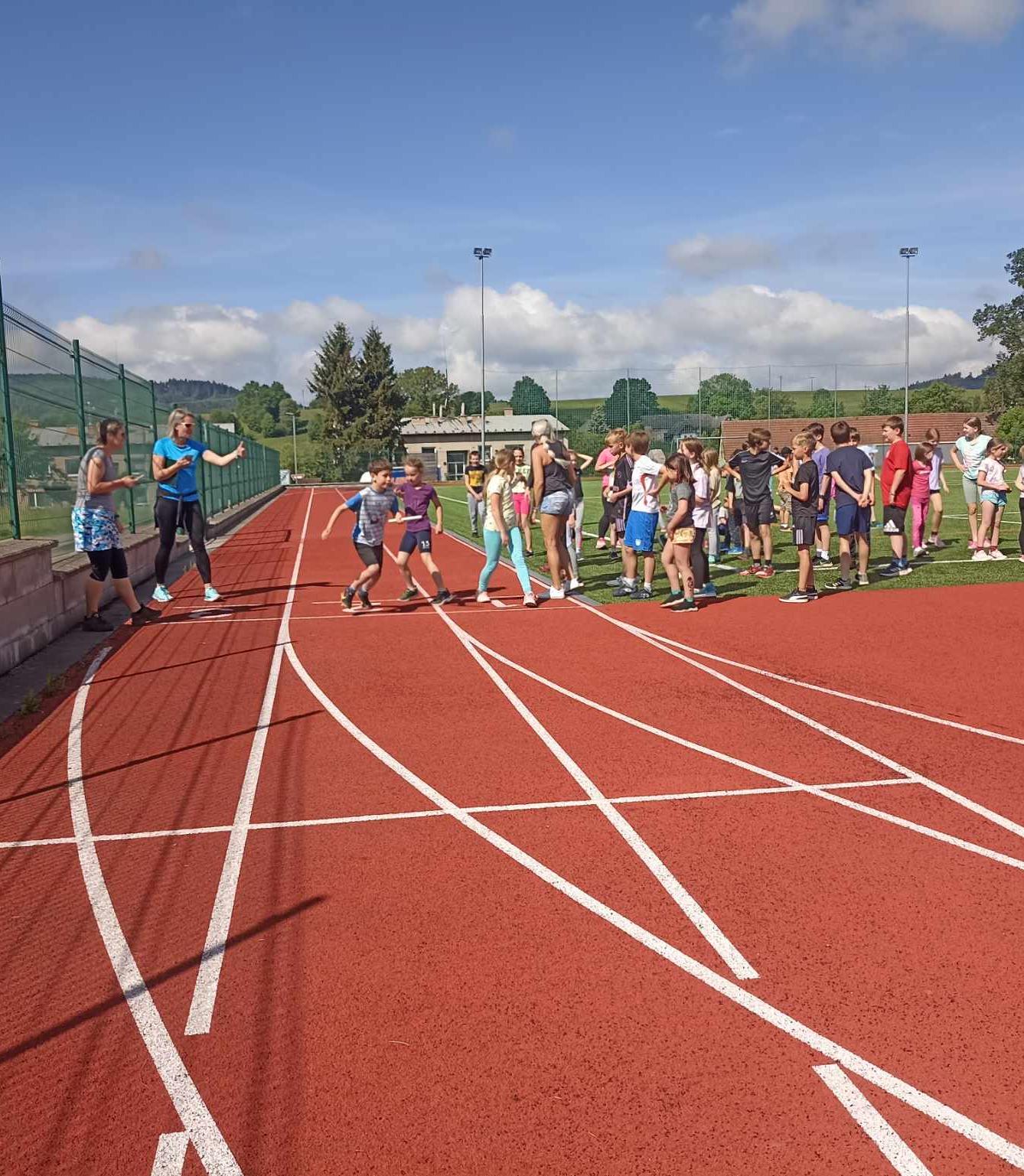 Běžecké štafety na 1. stupni - 13