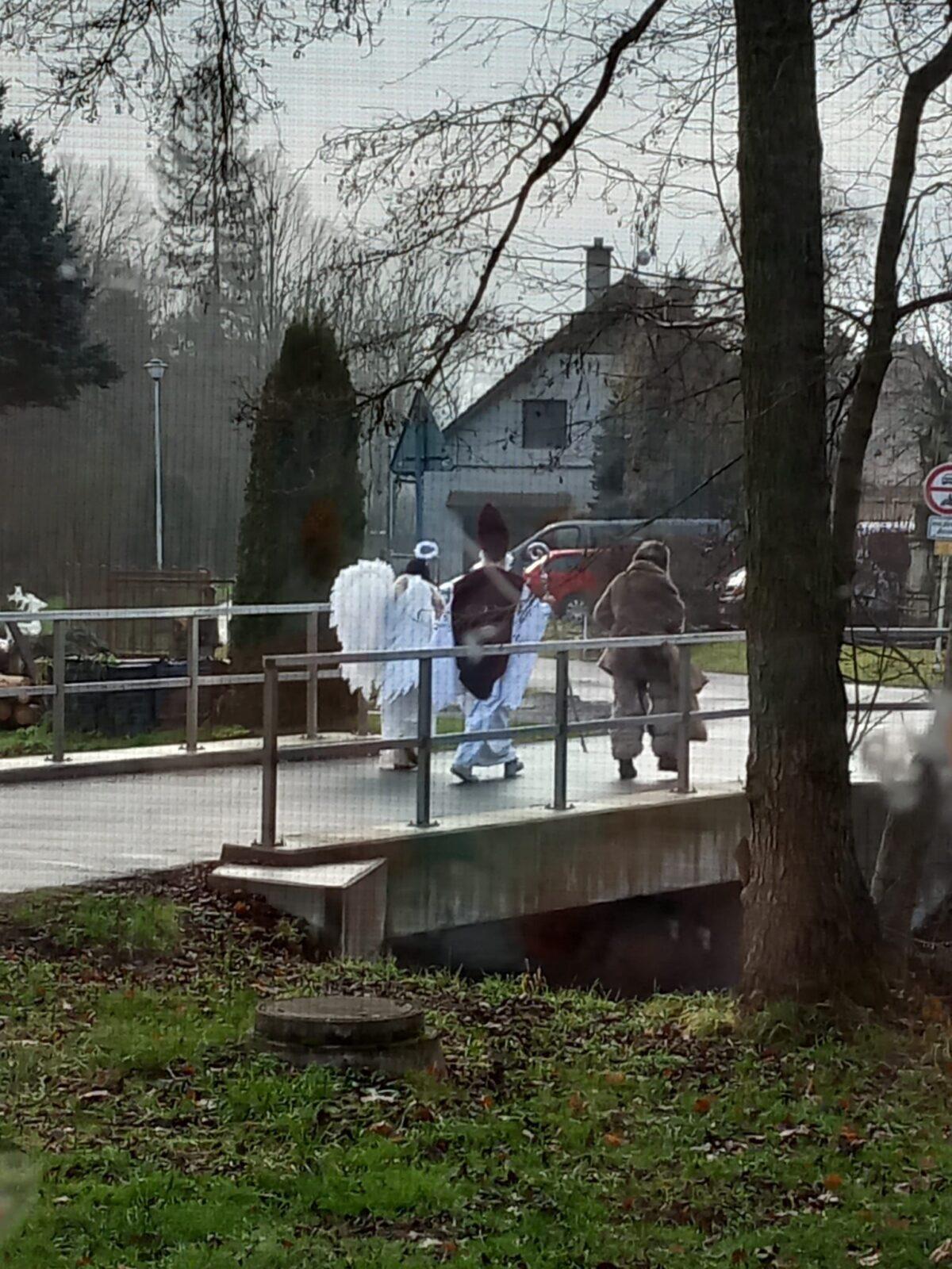 Mikuláš, anděl a čert ve školce - 16