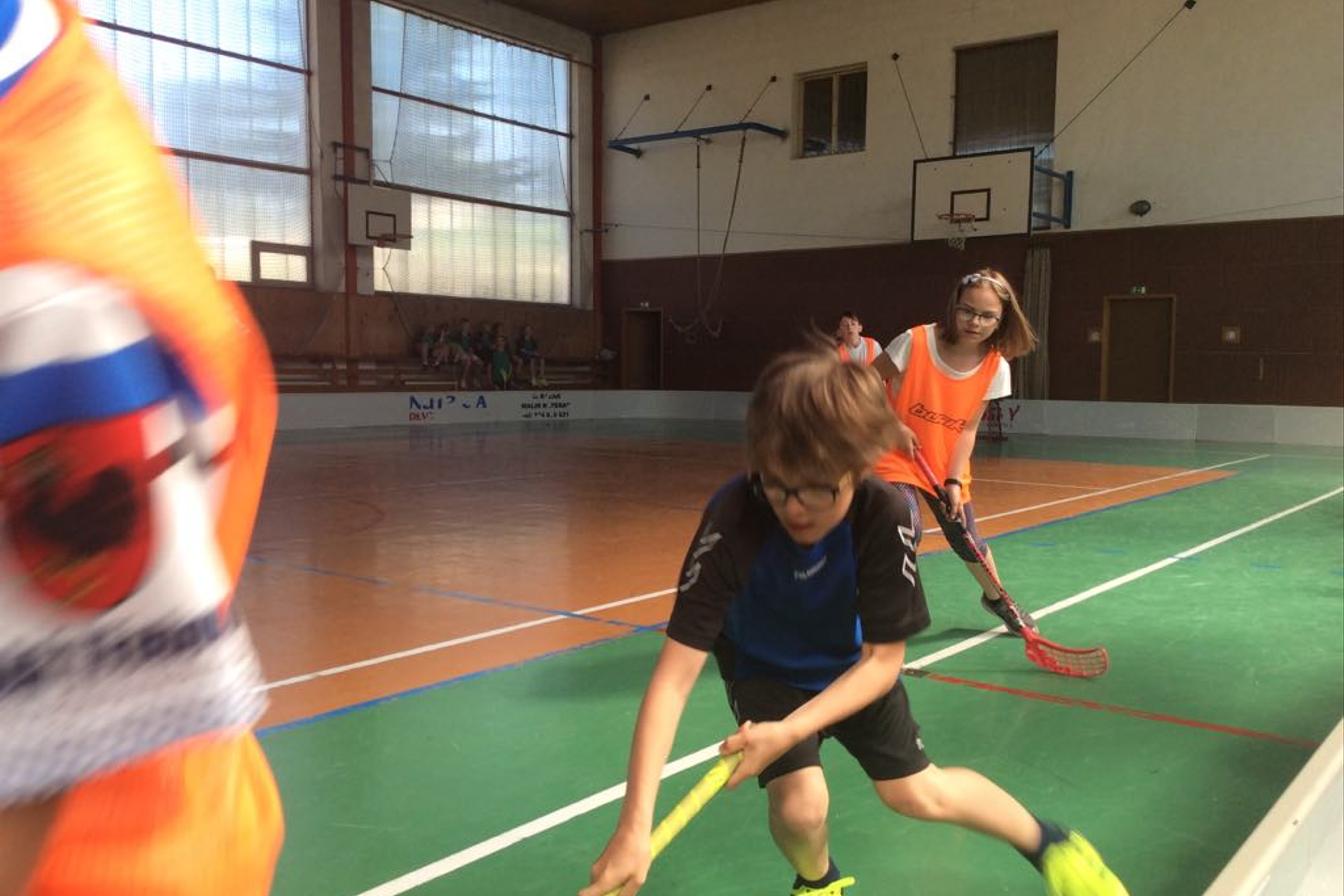 Město v pohybu - florbal 3. - 5. tříd