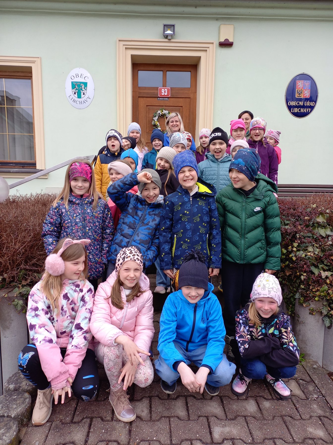 Druháčci v knihovně