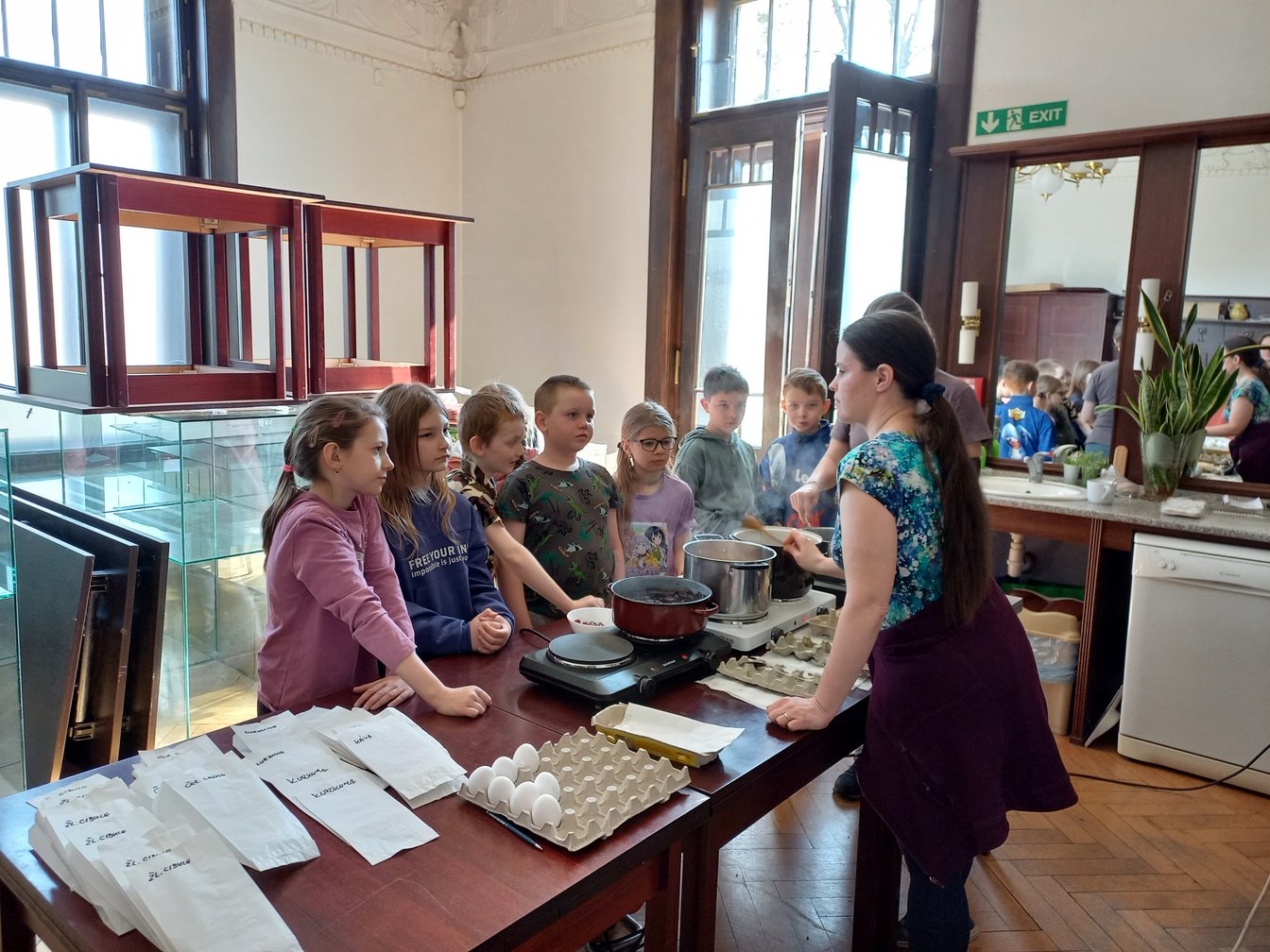 2. třída v Městském muzeu v ÚO