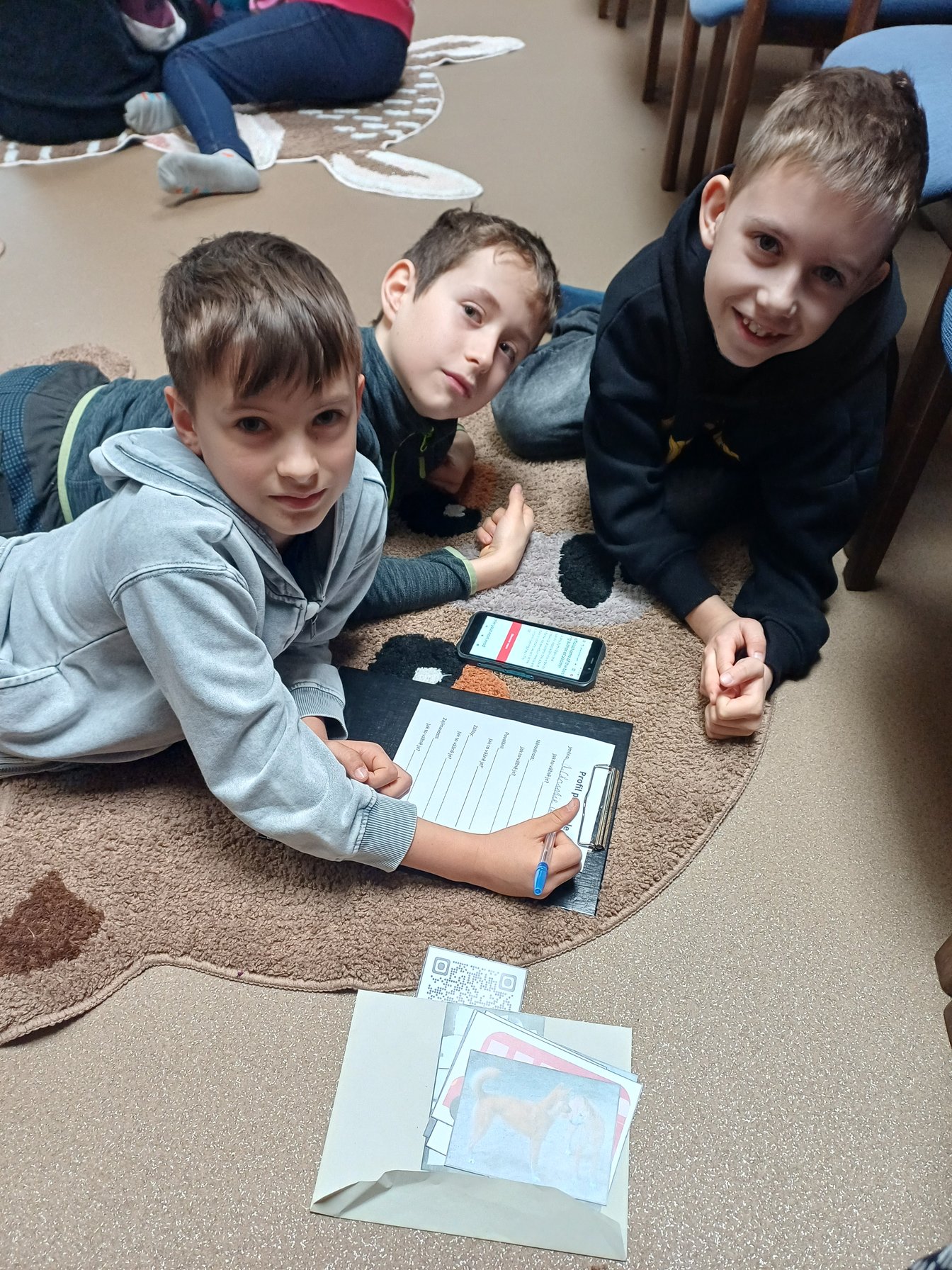 3. třída v Městské knihovně v ÚO