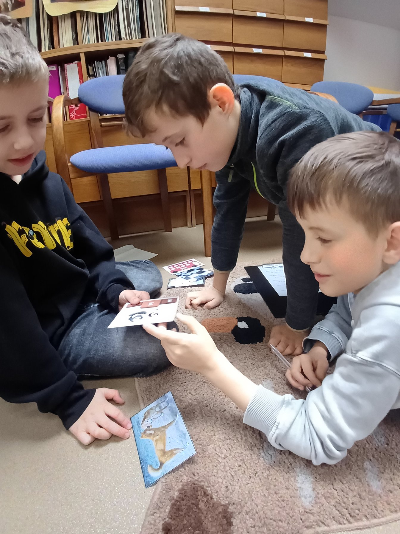 3. třída v Městské knihovně v ÚO