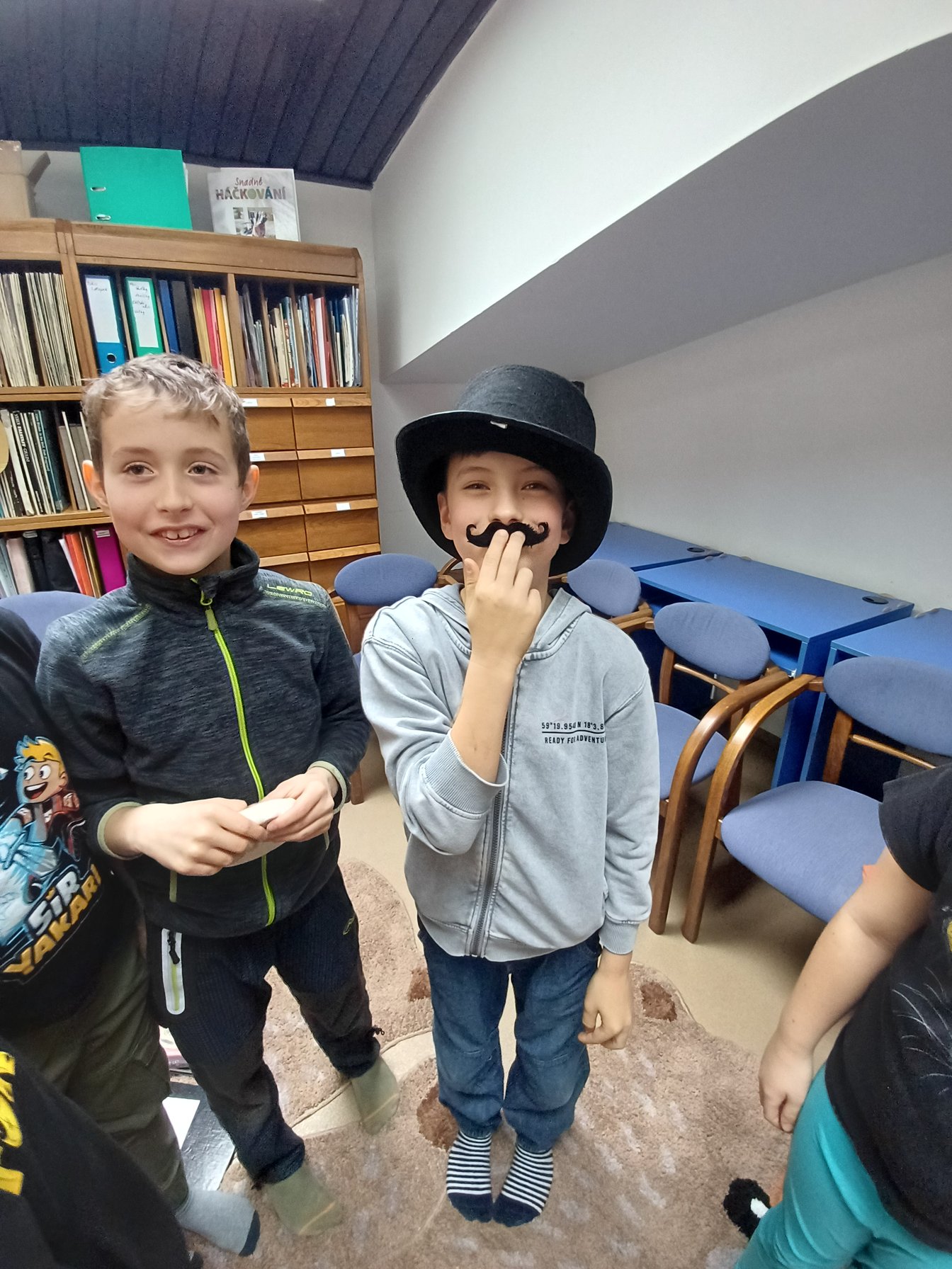 3. třída v Městské knihovně v ÚO