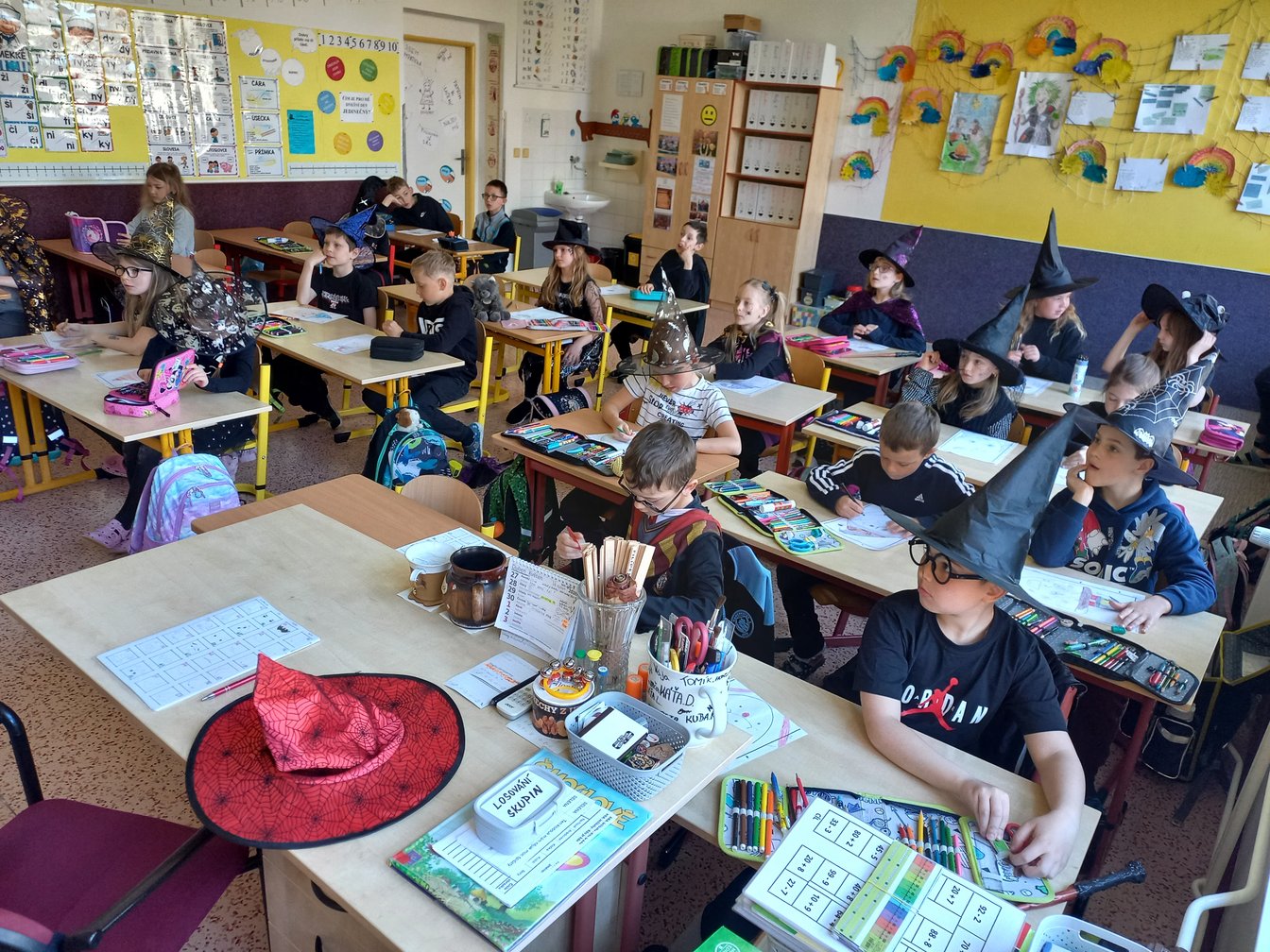 Čarodějnická výuka ve 2. třídě