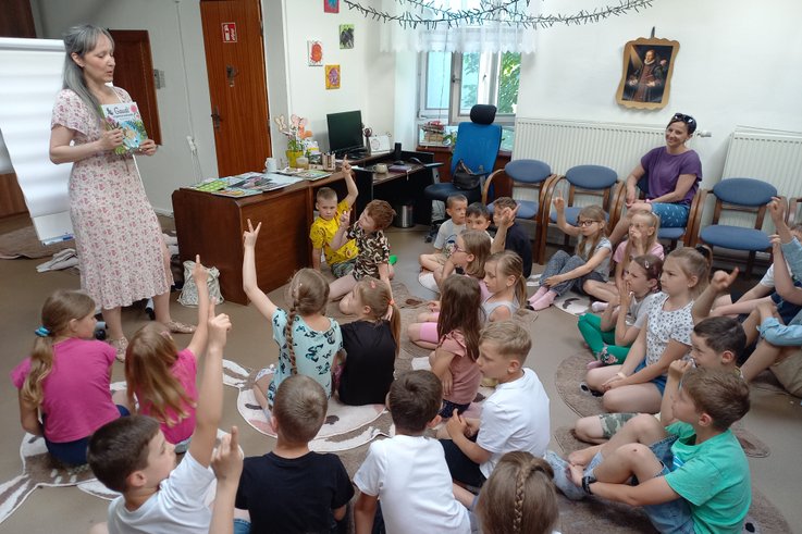 Beseda s ilustrátorkou dětských knih a časopisů