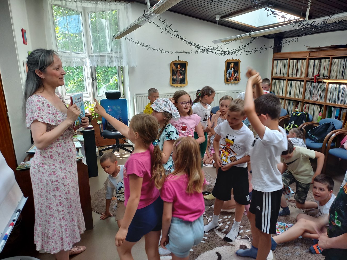 Beseda s ilustrátorkou dětských knih a časopisů