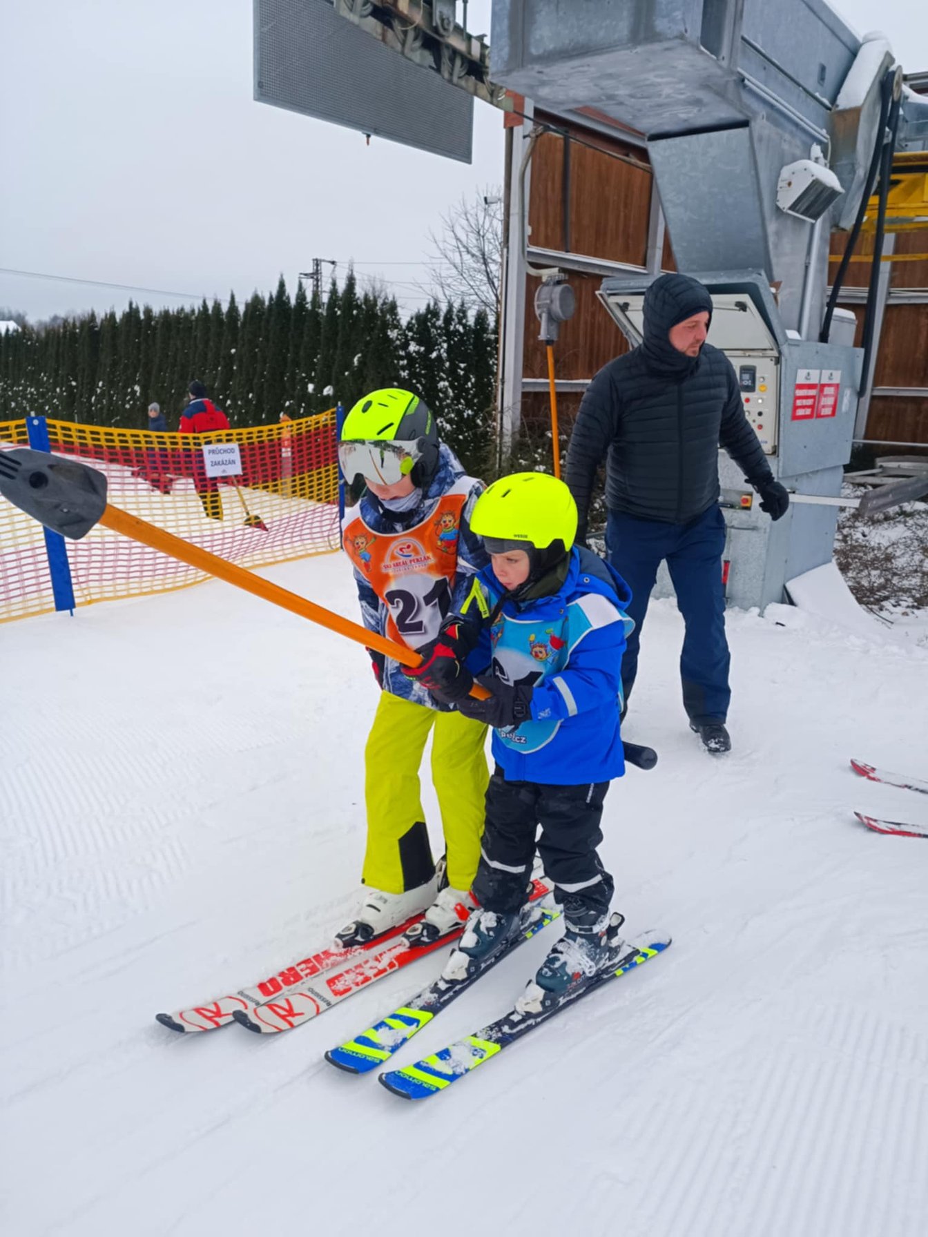 Lyžařská školička Peklák 12. 1. - 3