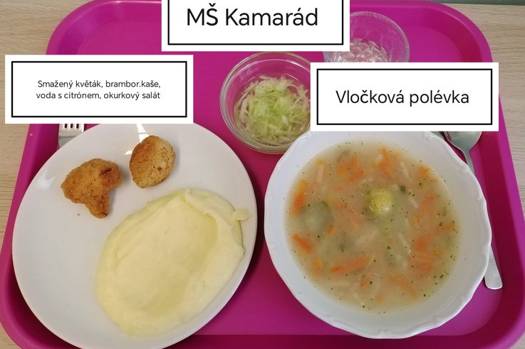 Jídlo MŠ Kamarád